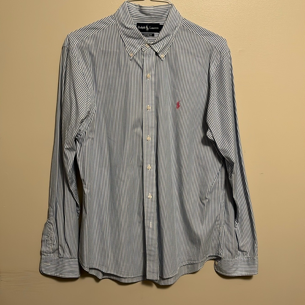 Polo Ralph Lauren striped men’s button-down long sleeve
Custom fit